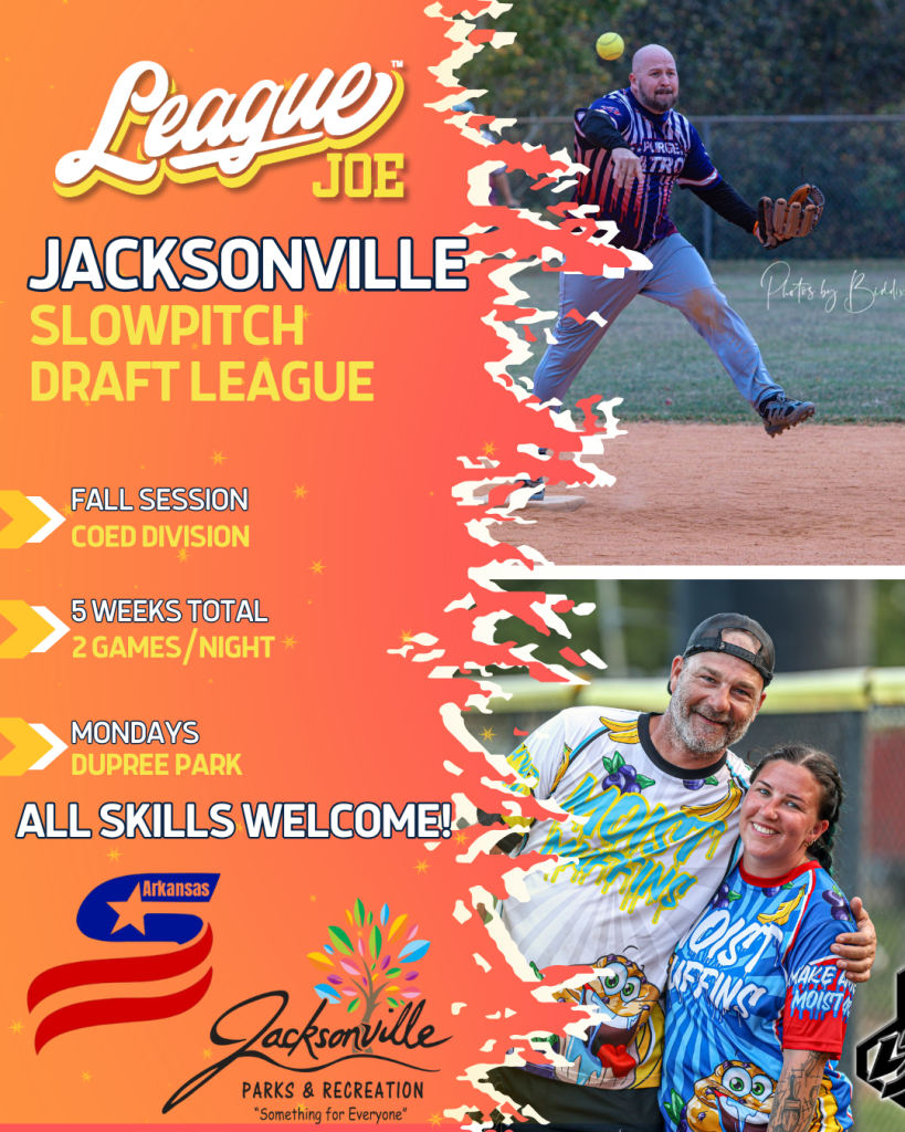Jacksonville Slowpitch Draft League Logo