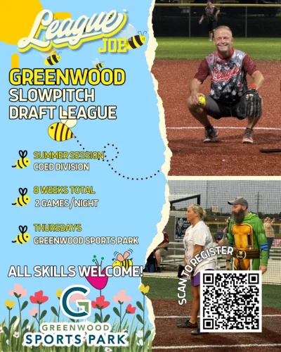 Greenwood Slowpitch Draft League Logo