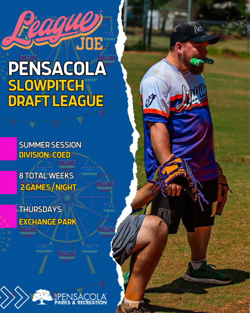 Pensacola Slowpitch Draft League Logo