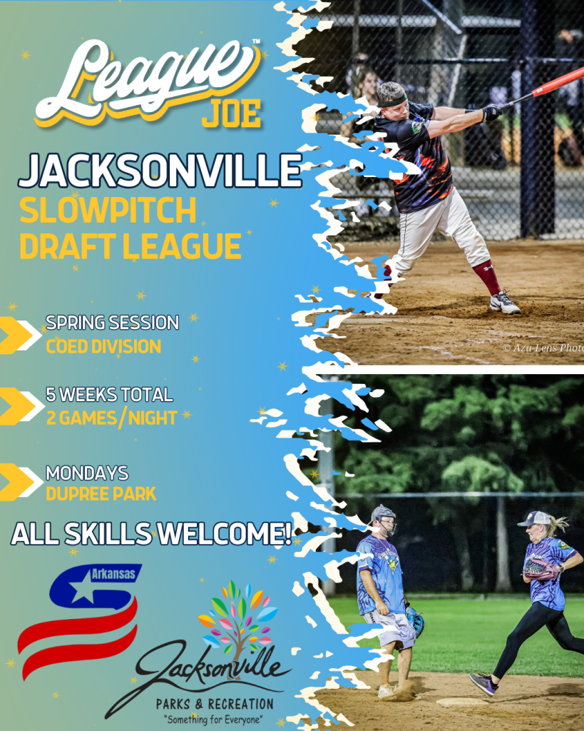Jacksonville Slowpitch Draft League Logo