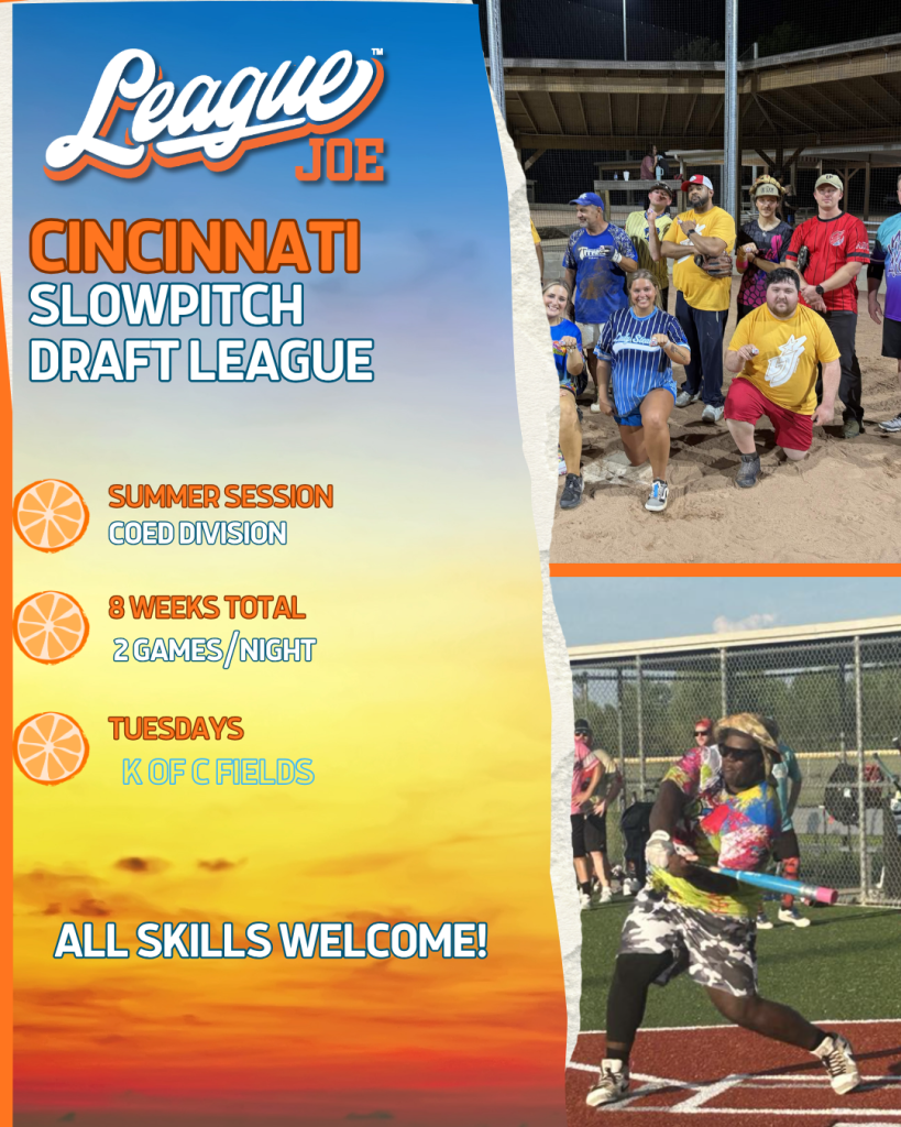 Cincinnati Slowpitch Draft League Logo